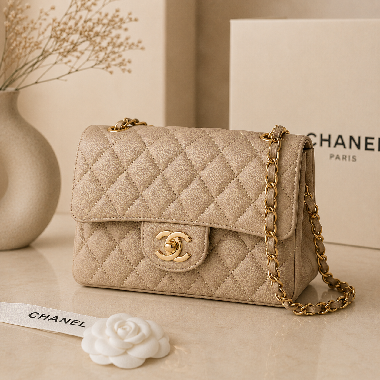 Chanel luxury bag