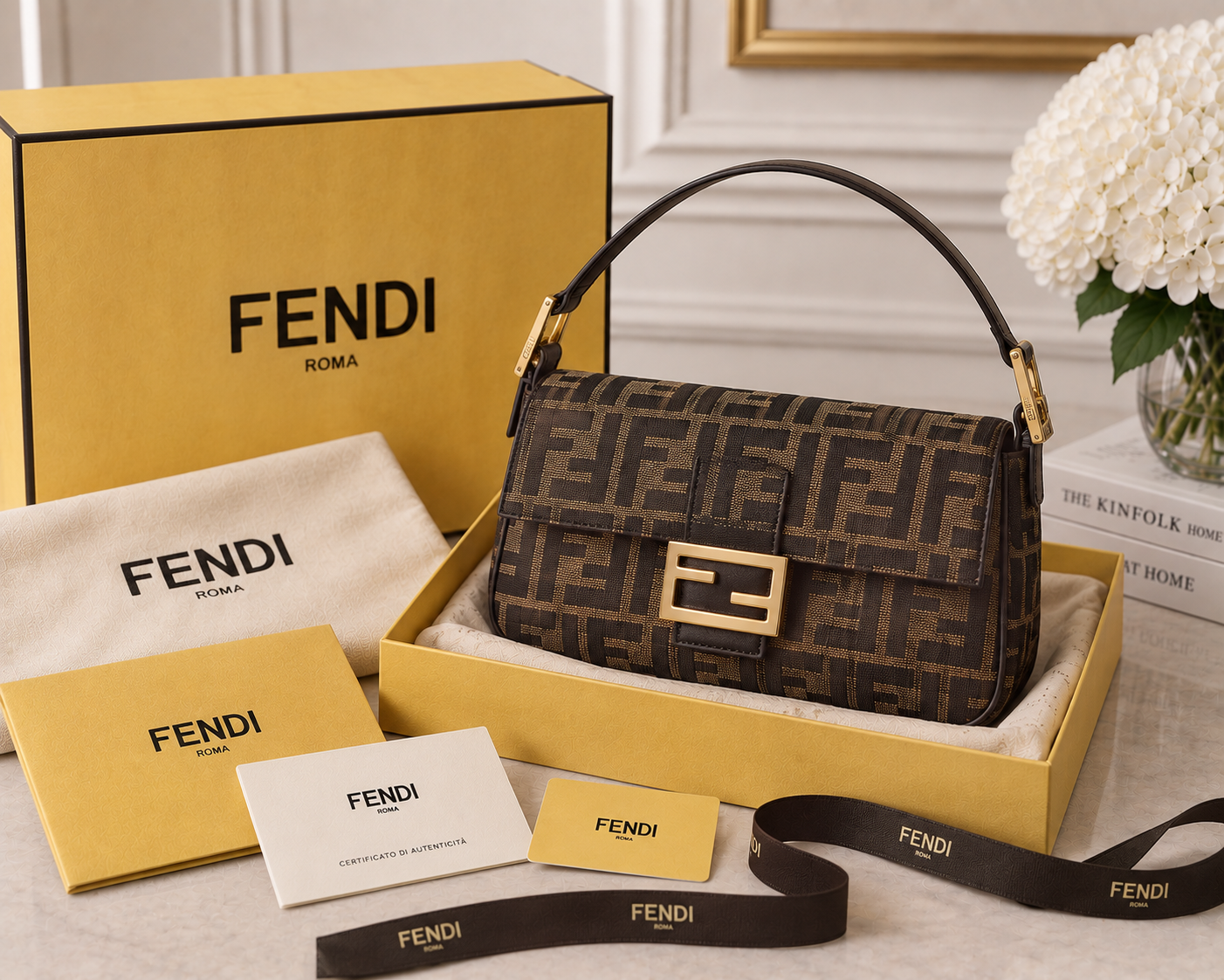 Fendi luxury bag