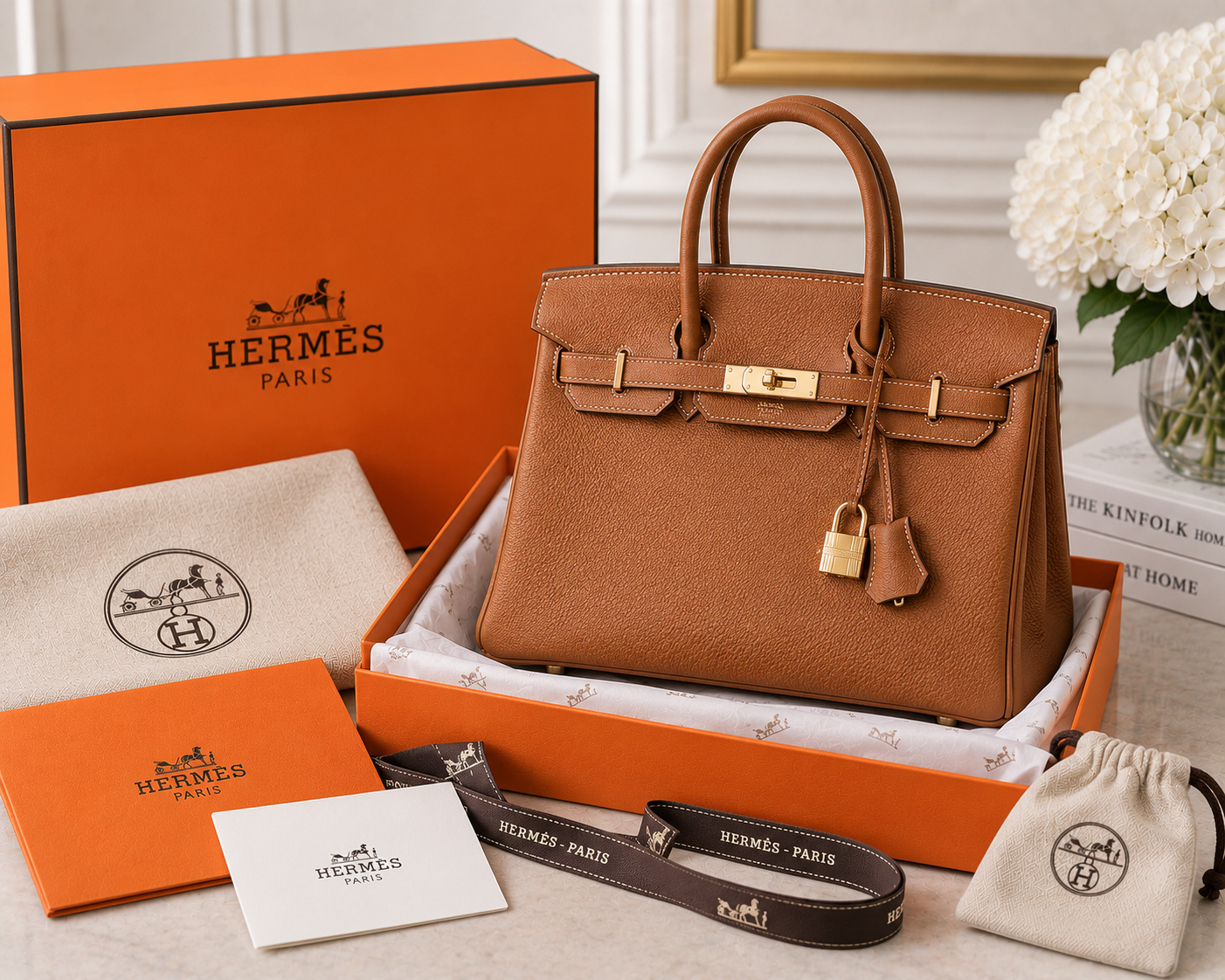 Hermès luxury bag