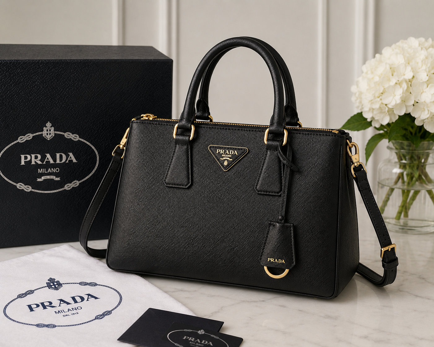 Prada luxury bag